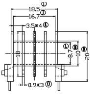 SL-2510/EF-25臥式(4+4)PIN