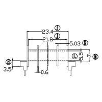 SL-2521-1/EFD-25臥式(5+5)PIN
