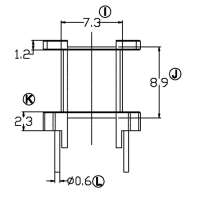 SL-1302-1/EI-13立式(5+5)PIN