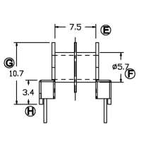 SL-1316/EP-13臥式(5+5)PIN