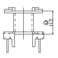 SL-2813-1/ER-28立式(6+6)PIN