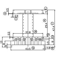 SL-3401/ETD-34立式(6+7)PIN