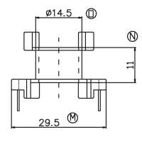 SL-2602-1/PQ-26立式(6+6)PIN