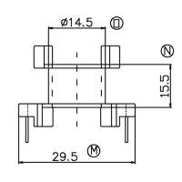 SL-2603-1/PQ-26立式(6+6)PIN