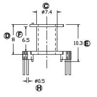 SL-0601-1/RM-6立式(3+3)PIN
