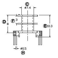 SL-0602-1/RM-6立式(3+3)PIN