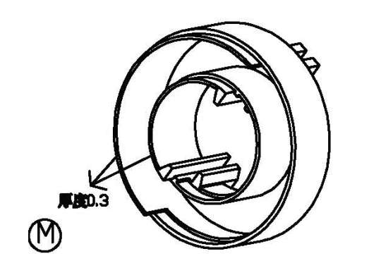 SL-B039-1/T19*13*11磁環外殼