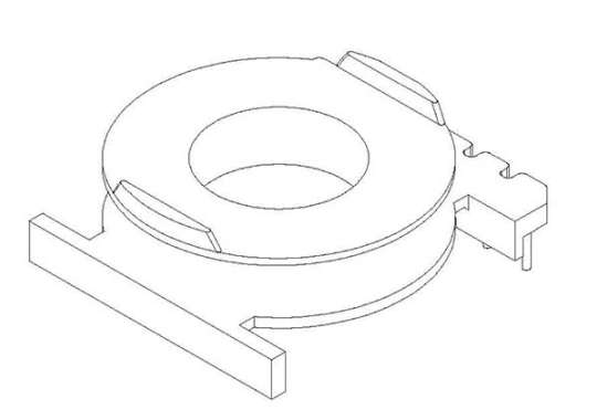 JDC-POT-4010-2 POT40立式(6+0PIN)針徑Φ0.8 腳距5.00 幅寬6.60