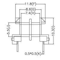 MX-1204-1\EF12.6臥式(5+5PIN)
