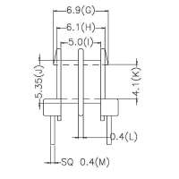 MX-0802\EE8.3臥式(2+2PIN)