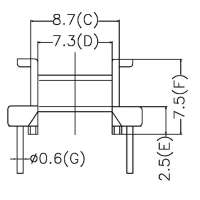 EPC1302\EPC13臥式(5+5PIN)