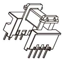 DY-EE-1627-1/EE-16臥式(4+4)PIN
