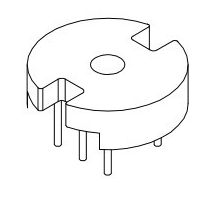 HX-013 磁環底座 3+3針 BASE