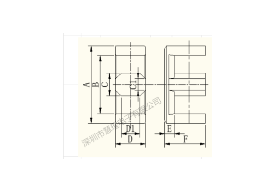 EED磁芯 高頻變壓器鐵氧體磁芯 High-frequency transformer Ferrite Core