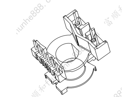 PQ-2038	立式6+4 PQ2020中孔弓形 PQ2038