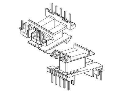 SR-EE-1925/EE-19立式(5+4)PIN