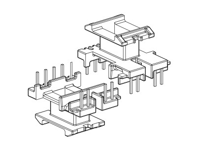 SR-EE-2218/EE-22立式(5+4)PIN